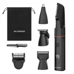 MAXGROOM LK-881 Multifunkcinis kirptuvas su keičiamais antgaliais - juodas