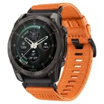 Dirželis Tech-Protect Nylon Classic laikrodžiams Garmin Fenix 5X / 5X Plus / 6X / 6X Pro / 7X / 8 / 8 Pro / 9 / 9 Pro (51 mm) - oranžinis