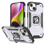 Wozinsky Ring Armor dėklas iPhone 15 Plus &ndash; sidabrinis