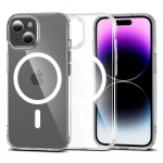 Tech-Protect FlexAir Hybrid MagSafe dėklas iPhone 15 &ndash; skaidrus