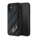 Karl Lagerfeld dėklas iPhone 11 / XR &ndash; juodas