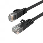 Orico PUG-C7B CAT7 10Gbps RJ45 Ethernet tinklo kabelis interneto LAN plok&scaron;čias 2m - juodas