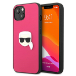 Karl Lagerfeld odinis dėklas iPhone 13 mini &ndash; rožinis