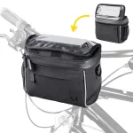 Wozinsky Handlebar Bag Bike Shoulder Bag Juoda (WBHBB-01)