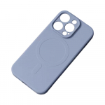 MagSafe silikoninis dėklas iPhone 16e &ndash; pilkas