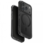 Uniq Combat MagClick dėklas iPhone 17 Pro &ndash; juodas