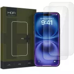 Apsauginis stiklas Hofi Glass Pro+ 2 vnt. iPhone 15 / 16, skaidrus
