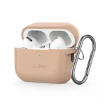 Tech-Protect silikoninis dėklas AirPods Pro 1/2 &ndash; smėlinis