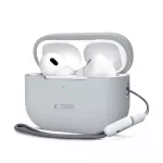 Tech-Protect silikoninis dėklas AirPods Pro 1/2 &ndash; pilkas