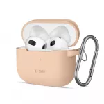 Tech-Protect silikoninis dėklas AirPods 3 &ndash; smėlinis