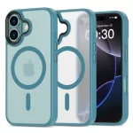 Tech-Protect MagMat MagSafe dėklas iPhone 16 &ndash; mėlynas