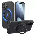 Tech-Protect MagRing MagSafe dėklas iPhone 17 &ndash; juodas