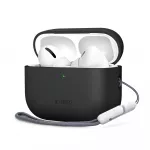 Tech-Protect silikoninis dėklas AirPods Pro 3 &ndash; juodas