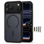 Tech-Protect Magpeak Magsafe CC Dėklas, skirtas iPhone 17 Pro &ndash; matinė juoda