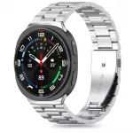 Tech-Protect nerūdijančio plieno dirželis, skirtas Samsung Galaxy Watch 40/44/46 mm &ndash; sidabrinis