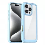 Skaidrus dėklas iPhone 16e Outer Space &ndash; mėlynas