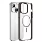 MagSafe magnetinis dėklas iPhone 14 Plus &ndash; pilkas