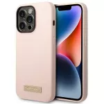 Guess silikoninis MagSafe dėklas iPhone 14 Pro Max &ndash; rožinis