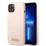 Guess MagSafe silikoninis dėklas iPhone 13 &ndash; rožinis