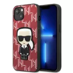 Karl Lagerfeld dėklas iPhone 13 mini &ndash; raudonas
