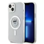 Karl Lagerfeld MagSafe dėklas iPhone 15 Plus &ndash; skaidrus
