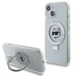 Karl Lagerfeld MagSafe dėklas iPhone 15 Plus &ndash; baltas
