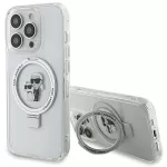 Karl Lagerfeld MagSafe dėklas iPhone 13 Pro Max &ndash; baltas