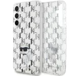 Karl Lagerfeld skaidrus dėklas Samsung Galaxy S23 FE &ndash; Monogram Choupette