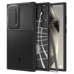 Spigen Optik Armor dėklas Galaxy S24 Ultra &ndash; juodas