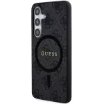 Guess MagSafe dėklas Samsung Galaxy S24 &ndash; juodas