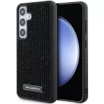 Karl Lagerfeld blizgus dėklas Samsung Galaxy S24+ &ndash; juodas