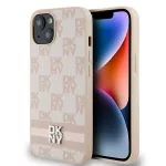 DKNY dėklas iPhone 15/14/13 6,1" &ndash; rožinis