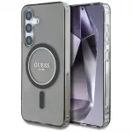 Guess MagSafe dėklas Samsung Galaxy S25 &ndash; juodas