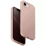 Uniq Lino MagClick dėklas iPhone 16e &ndash; rožinis