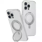 Uniq Swivix 360 dėklas iPhone 16 Pro Max &ndash; skaidrus