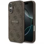 Guess MagSafe dėklas iPhone 17 &ndash; rudas