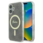 Guess IML 4G MagSafe dėklas iPhone 16 &ndash; rudas