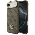 Guess 4G Strass Logo MagSafe Dėklas, skirtas iPhone Air &ndash; rudas