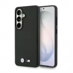 BMW M Metal Logo MagSafe dėklas Samsung Galaxy S26+, juodas
