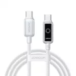 Joyroom Laidas S-A55 StarFlight 100W USB-C - USB-C 1.2m baltas