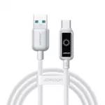Joyroom Laidas S-A55 StarFlight 66W USB-A - USB-C 1.2m baltas