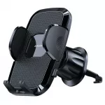 Joyroom automobilinis laikiklis JR-ZS259 su spaustuku oro angai, juodas