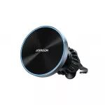Joyroom JR-ZS240 Pro magnetinis automobilinis laikiklis su belaidžiu įkrovikliu 15W oro ventiliacijos angai - juodas