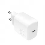 Puro PROLITE 30W USB-C sieninis įkroviklis - baltas