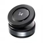Wozinsky WUSQ-01 automobilinis laikiklis su Qi įkrovikliu, suderinamas su MagSafe juodas