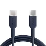 Puro ICON USB-C &ndash; USB-C Kabelis 1.5m &ndash; tamsiai mėlyna