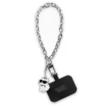 Karl Lagerfeld KLUCHCSKPK Universal Universal Hand Strap Choupette dėklas - sidabrinis
