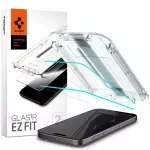 Spigen GlasTR EZ Fit grūdintas stiklas iPhone 15 Pro Max (2 vnt.)