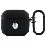 BMW dėklas AirPods 4 &ndash; natūrali oda, juodas