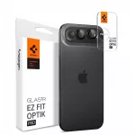 Spigen Optik.TR EZ Fit kameros stiklas iPhone Air &ndash; juodas (2 vnt.)